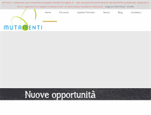 Tablet Screenshot of mutamenti.org