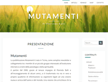 Tablet Screenshot of mutamenti.ch